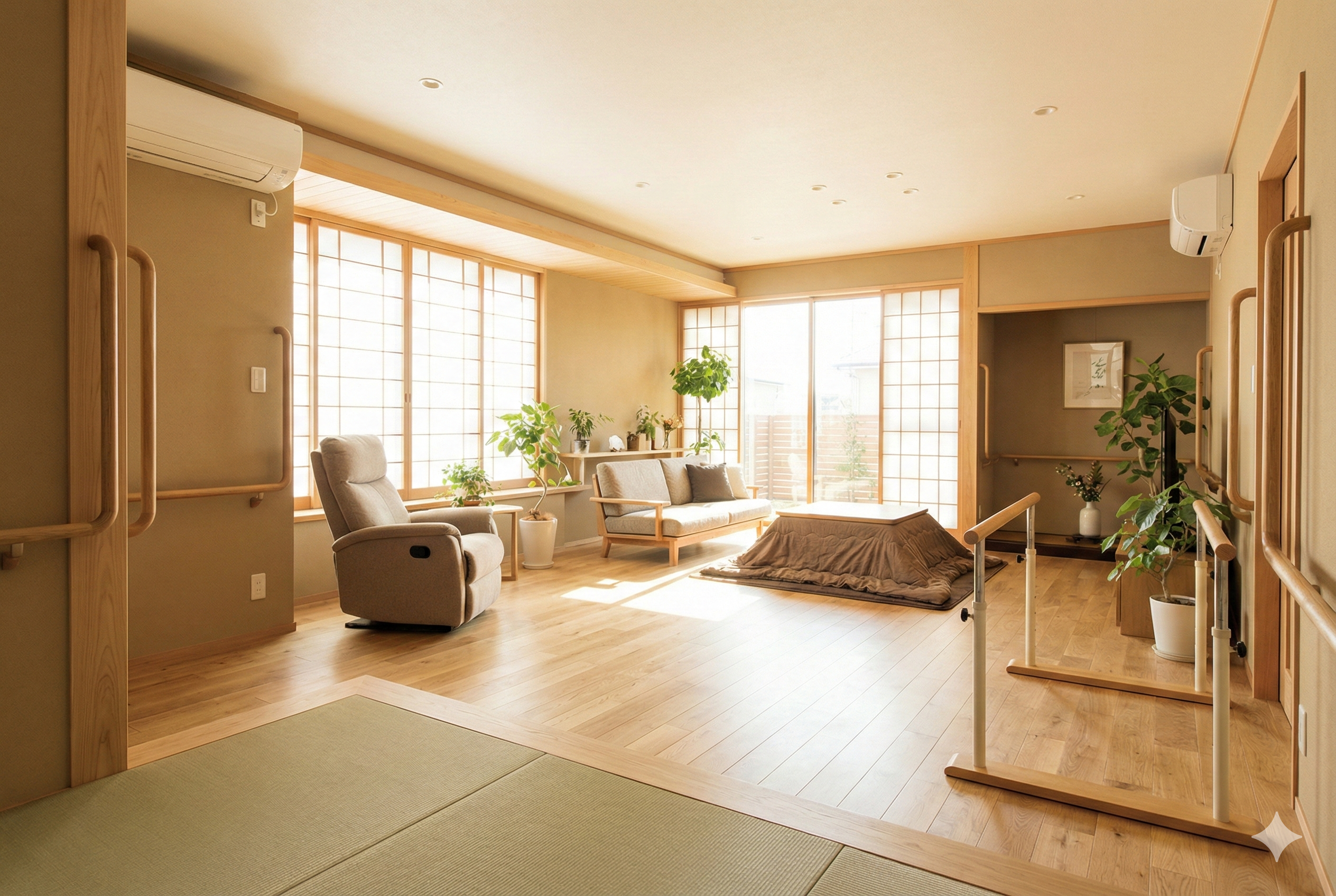 バリアフリーな住環境のイメージ