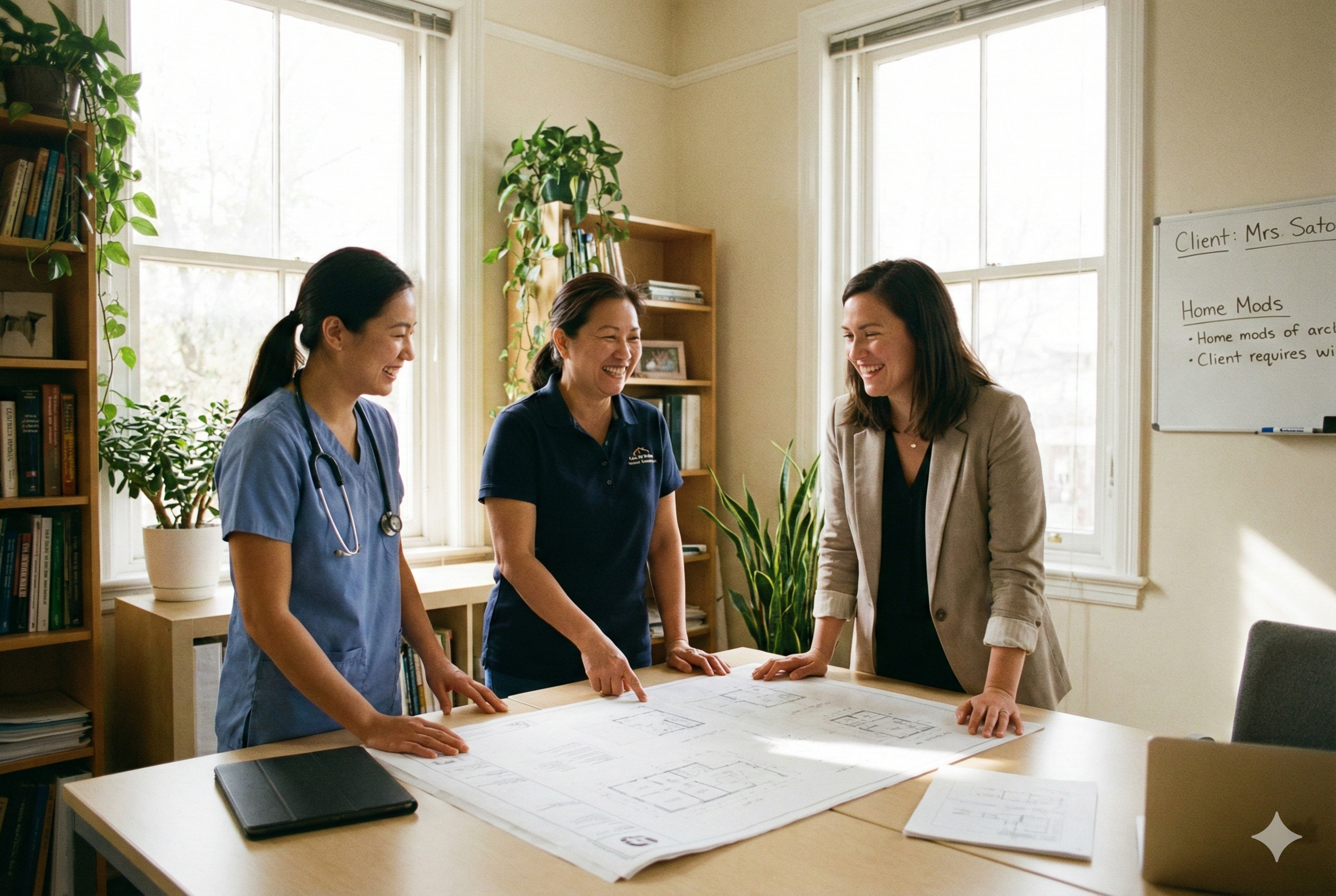 チームで支えるイメージ